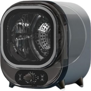 Portable Clothes Dryer Laundry Dryer Low Noise 450W 110V Electric Dryer Machine Tumble Dryer for Home Rvs Household Dormitory