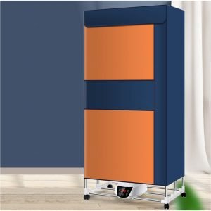 Electric Clothes Dryer, Clothes Airer Indoor Folding, Multiple Gears Overheat Protection Electric Dryer, Touch Screen Large Space Drying Rack Laundry Energy Saving The New