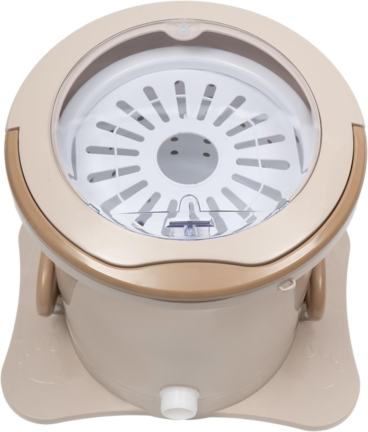 Mini Manual Washing Machine, 2 In 1 Manual Non Electric Washing Machine and Clothes Spin Dryer, 2.4Gal Mini Washing Machine Can be Used In Flats, Motels And Dormitories (Apricot Color) - Image 7