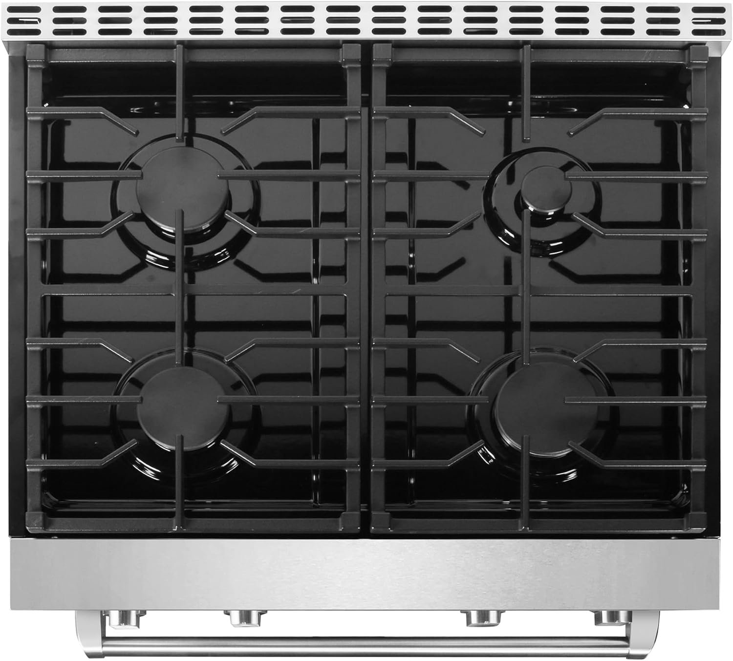 COSMO COS-GRC304KB 30 in. Lumin Collection 4.8 cu. ft Range with 4 Sealed Gas Burners and Convection Oven in Stainless Steel - Image 7