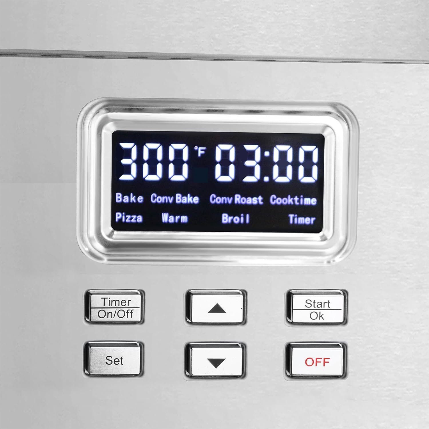 COSMO COS-GRC304KB 30 in. Lumin Collection 4.8 cu. ft Range with 4 Sealed Gas Burners and Convection Oven in Stainless Steel - Image 10